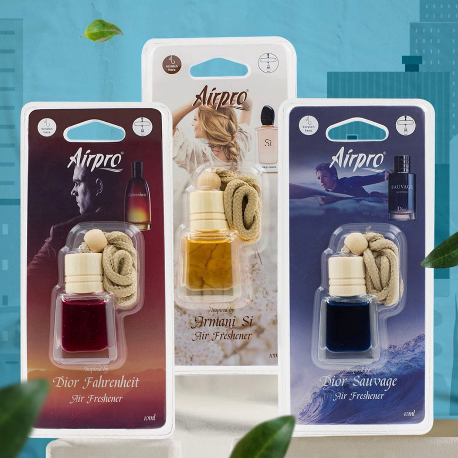 Terbaru Parfume mobil / Pewangi Mobil / Pewangi Mobil Tahan Lama / Parfume Mobil Airpro Wooden Bottl