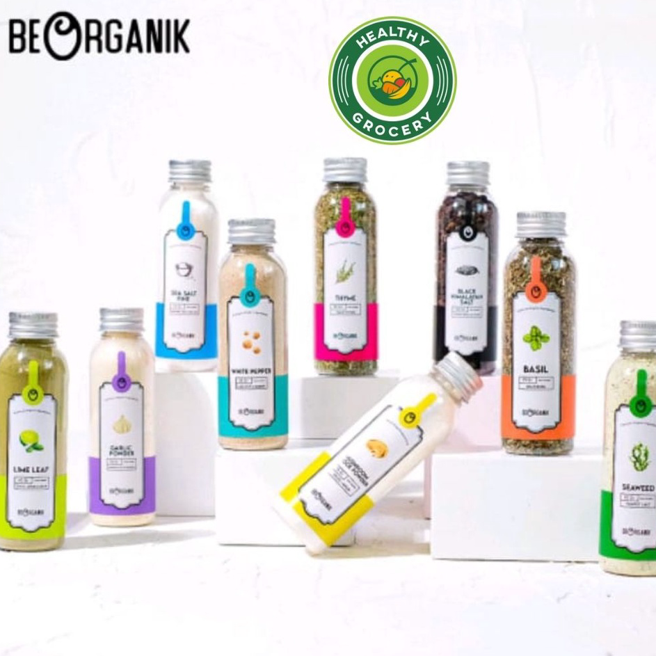 

Baru Beorganik Seasoning All Varian / Beorganik All Purpose Seasoning 50gr / Beorganik Beef Stock Powder 70gr / Beorganik Black pepper Powder 50gr