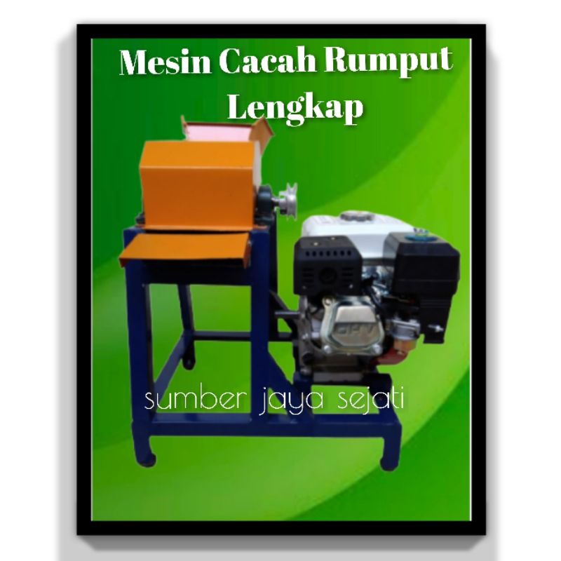 mesin choper multifungsi lengkap