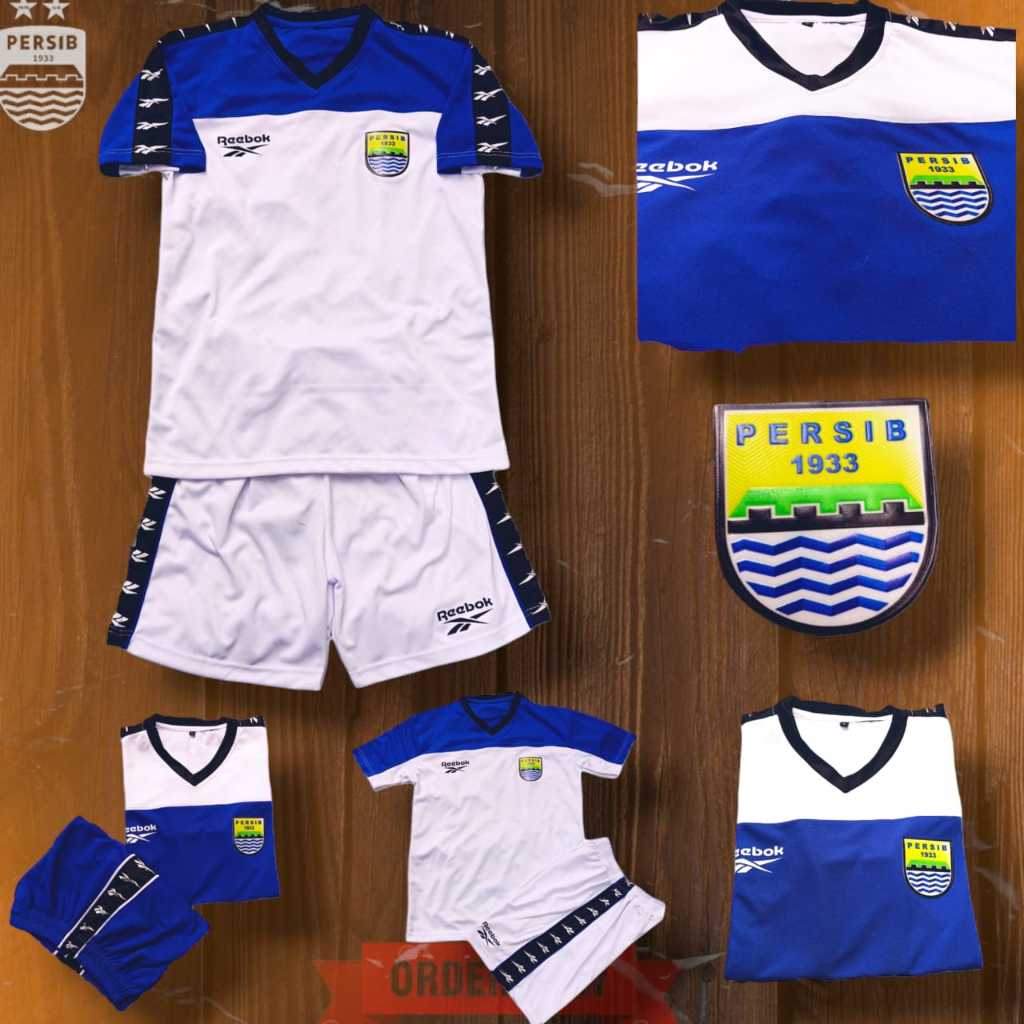 HARGA PROMO Jrsey persib retro 2000 GO logo timbul