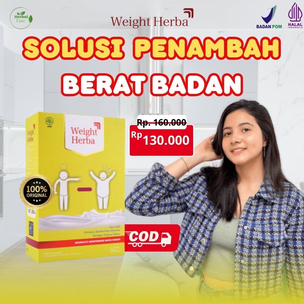 

Weight Herba Susu Etawa - Susu Penggemuk Badan Tanpa Gula & Tanpa Olahraga - Perlancar Saluran Pencernaan & Aman Bagi lambung & susu penambah berat badan & Rendah Gula & Susu Bubuk & weight herba & penggemuk badan & susu penggemuk badan rendah gula
