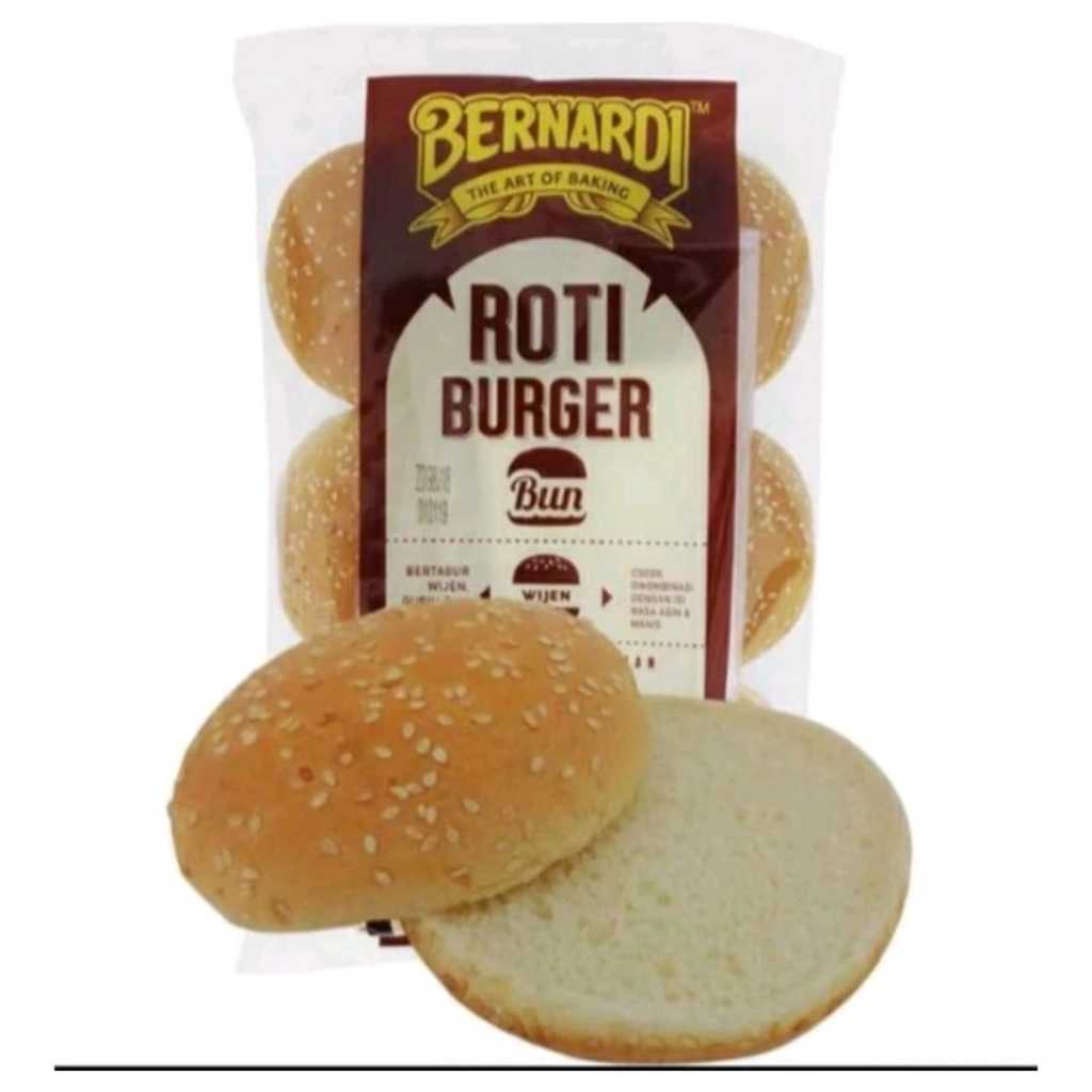 

Roti Burger Bernardi Wijen isi 6