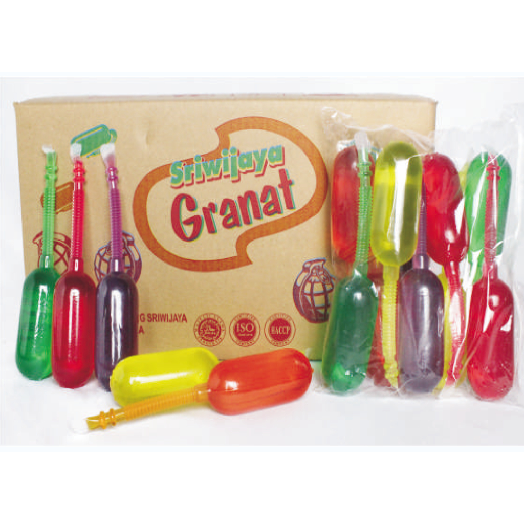 

Jeli Agar Aneka Rasa Buah - Granat 900g - 10 Pcs @90g