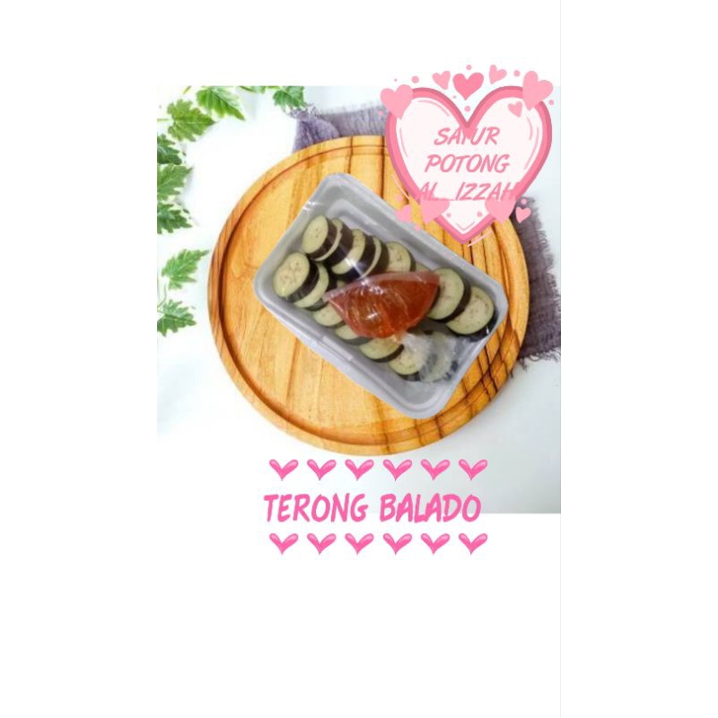 

SAYUR POTONG SIAP MASAK TERONG BALADO PASAR MAKASSAR
