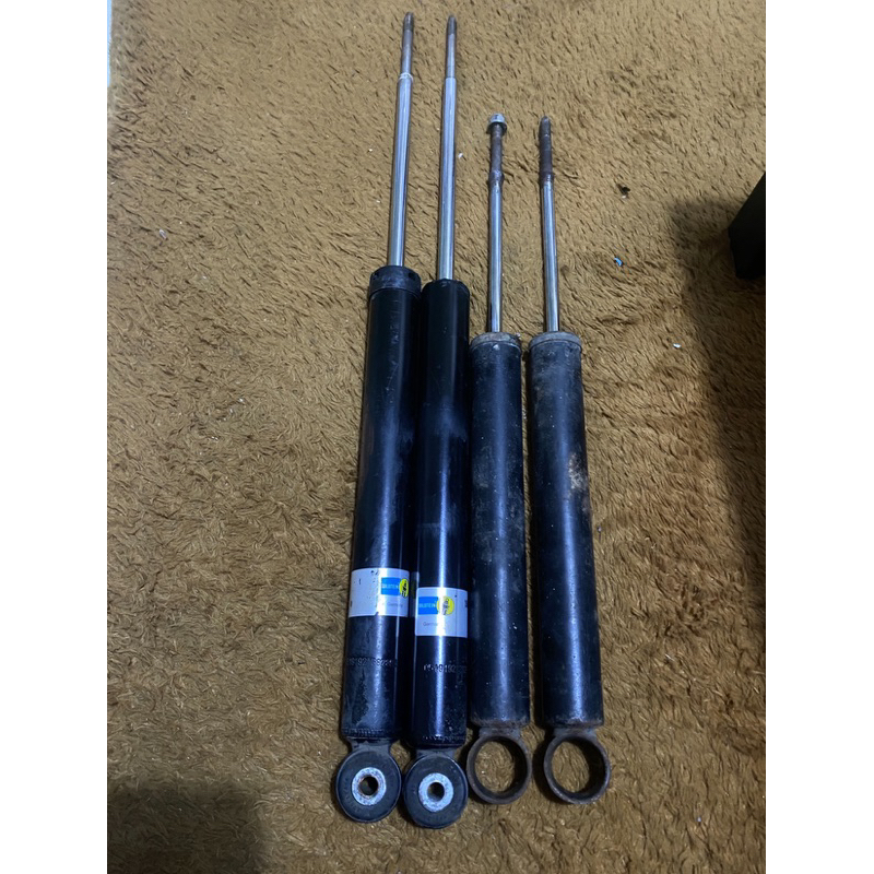 shock brio belakang custom