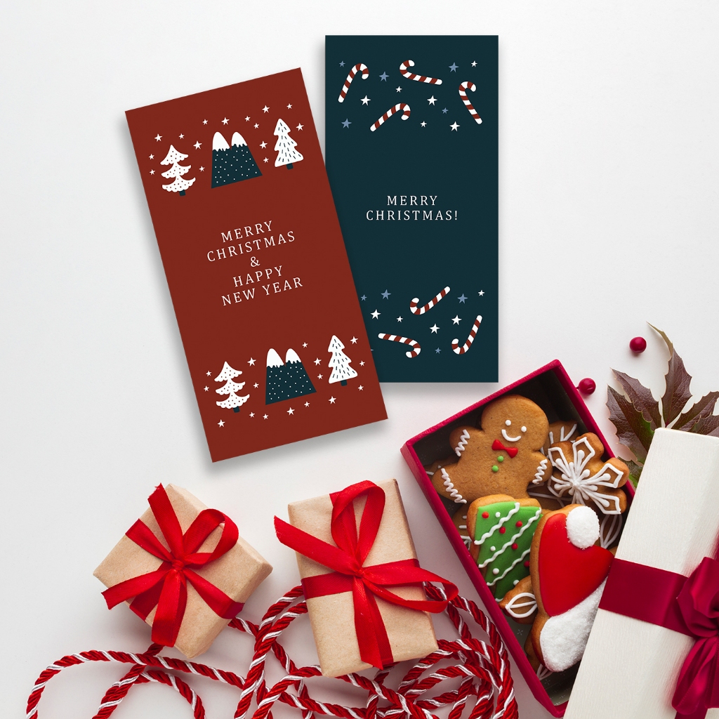 

Kartu Ucapan Natal / Greeting Card Natal Bisa Reqest nama