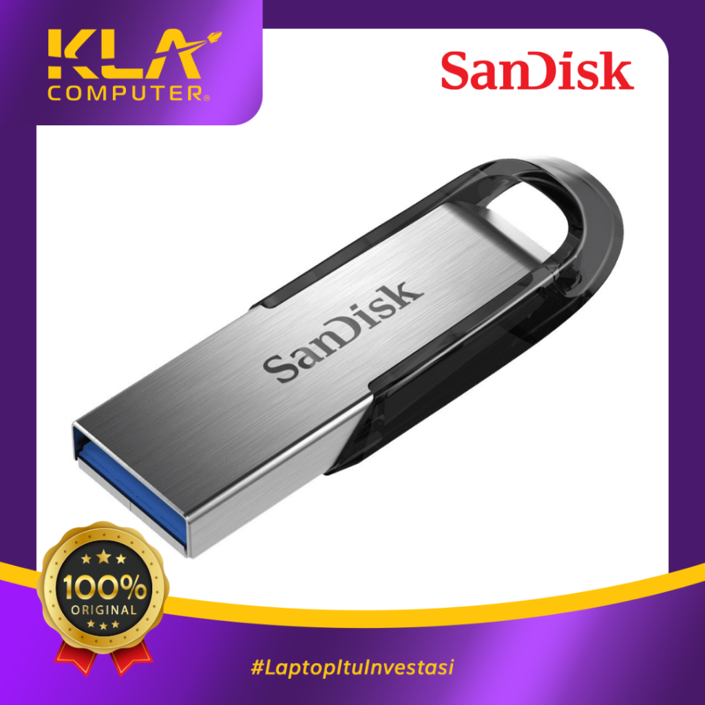 SanDisk FlashDisk Ultra Flair CZ73 SDDC3 DUAL DRIVE USB 3.0 Up To 150MB/S /Flashdisk 16GB/32GB/64GB/