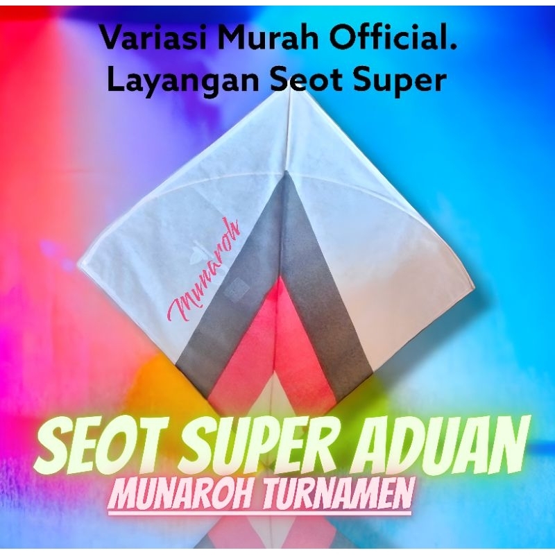 10Pcs Layangan Aduan Seot Super Munaroh
