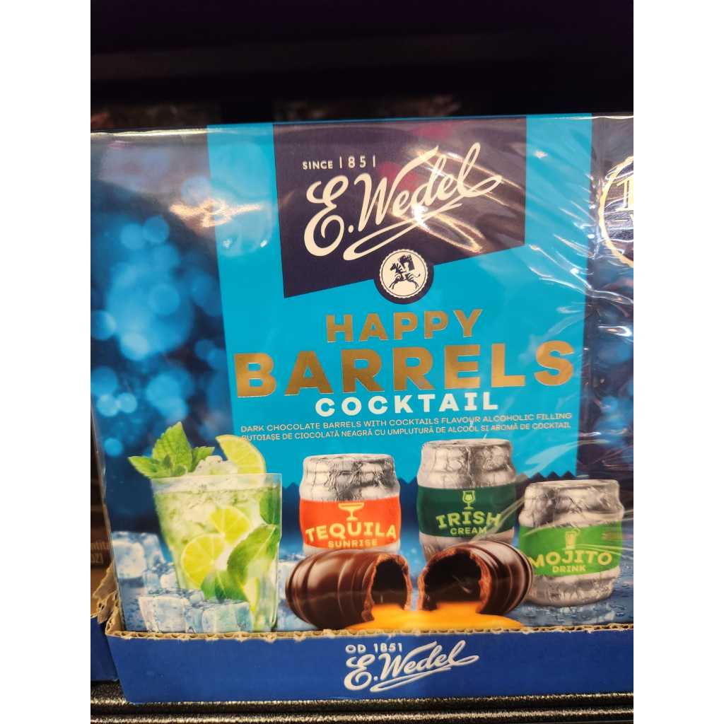

E.Wedel - Happy Barrels Chocolate/ cokelat -200gr