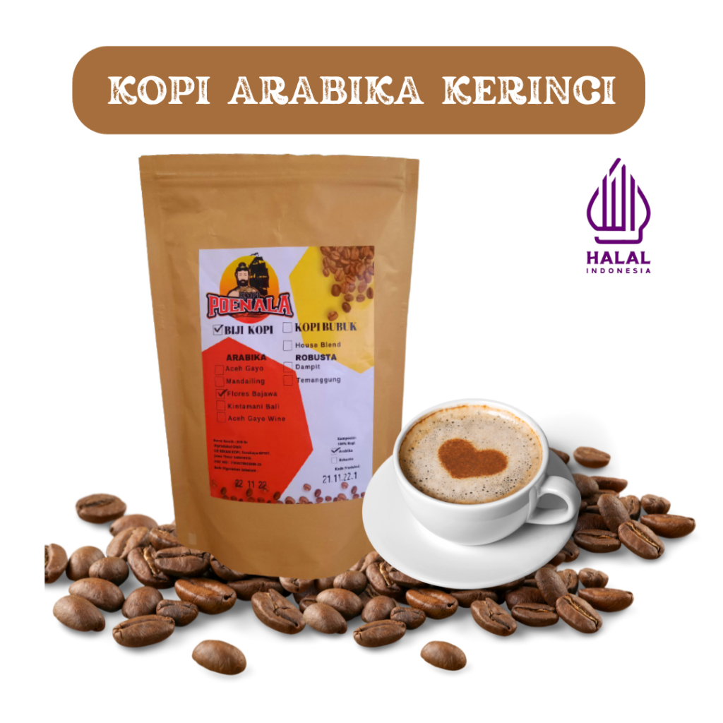 

KOPI BUBUK BIJI ARABIKA KERINCI ROASTED BUBUK 100GR MURNI ASLI HITAM MANUAL BREW VIETNAP DRIP ESPRESSO