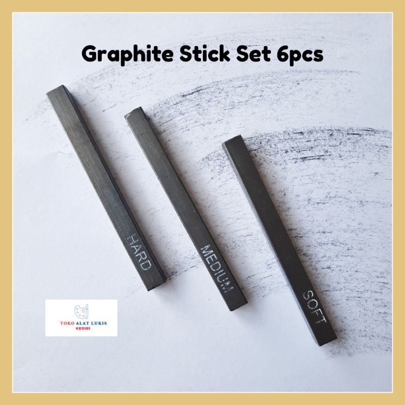 

Graphite Stick 1 set 4pcs Soft, Medium, Hard