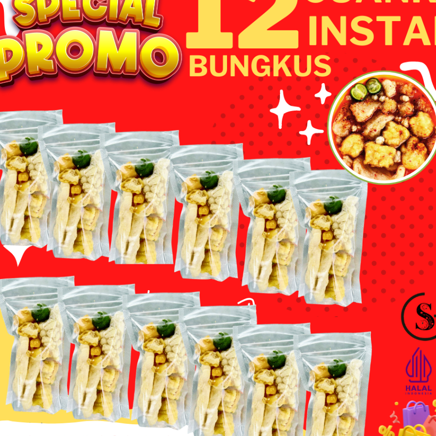 

PTCJ0630 8.8 12 BUNGKUS CUANKI INSTAN SI PALING HEMAT