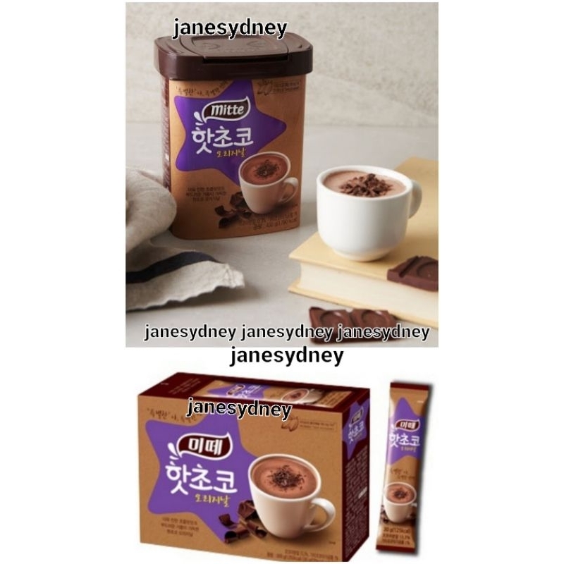 

Dongsuh Mitte Hot Chocolate Korean Drink Sachet Bubuk Minuman Kakao Cokelat 10s 10 Sachets 300g Bubuk Minuman Kemasan 430g 430 Gram