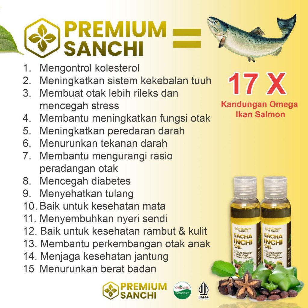 Sacha Inchi Oil