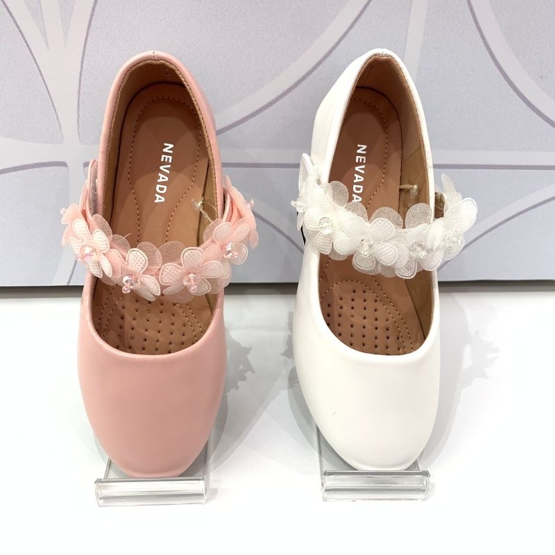 NEVADA sepatu anak flatshoes/sepatu pesta super lucu (size 31-36)