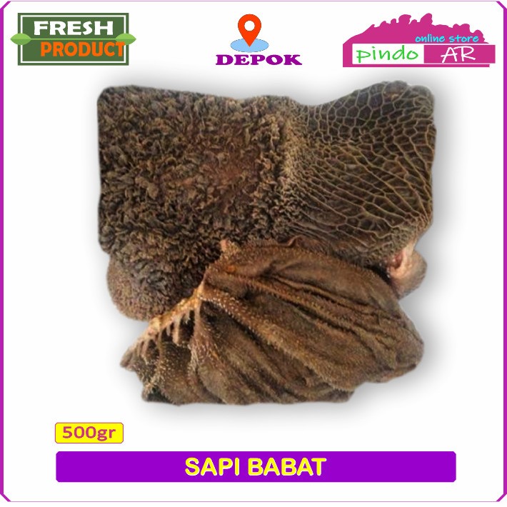 

BABAT SAPI / JEROAN SAPI 500 GRAM