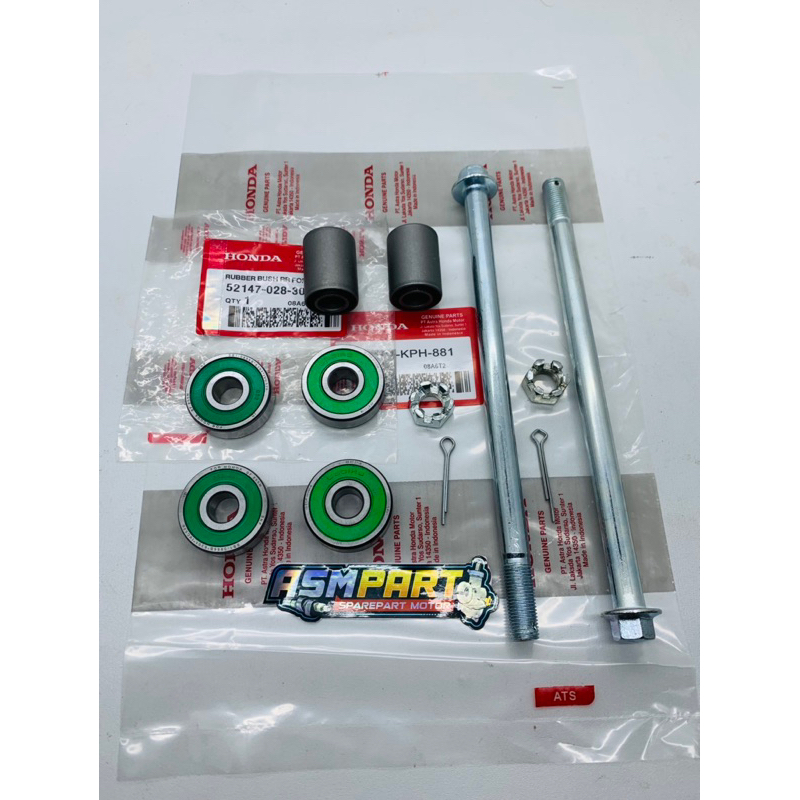 as roda depan belakang bearing roda as fork honda supra x kharisma