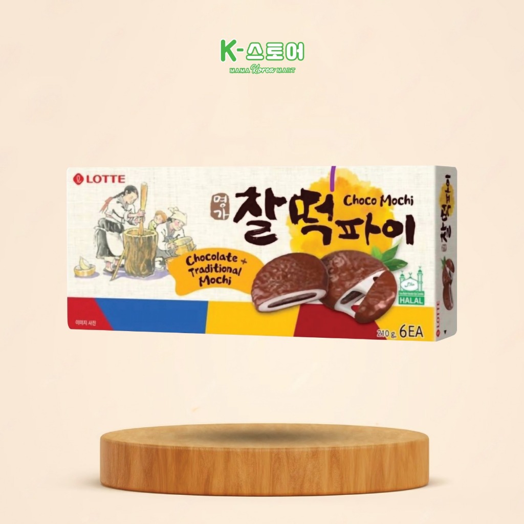 

LOTTE CHOCO MOCHI 210GR - CHOCOLATE TRADITIONAL MOC