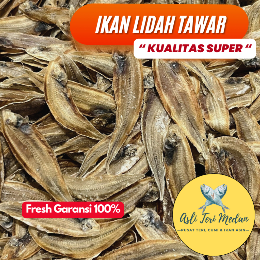 

Ikan Lidah Tawar 1kg | Ikan Lidah Tawar Super