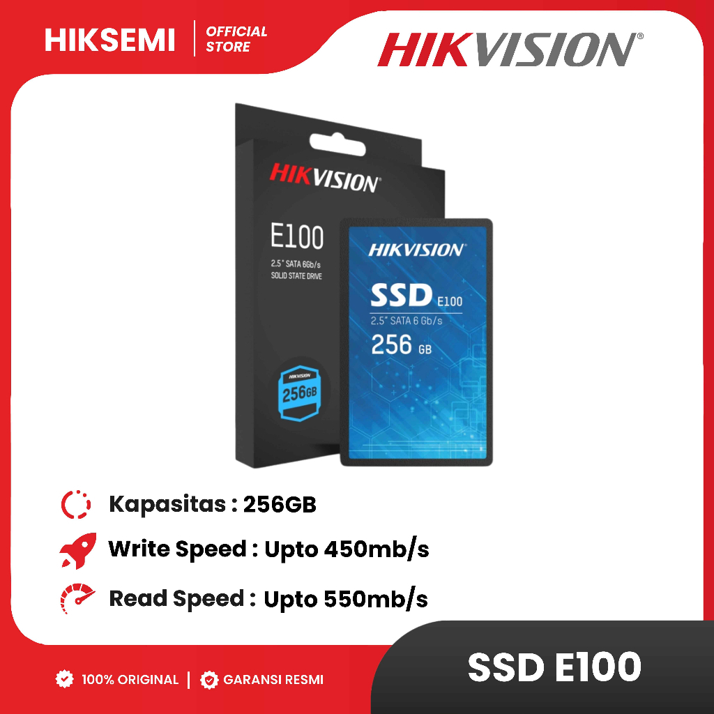 Hikvision SSD 128GB 256GB 512GB 1024GB SSD 3.0 SATA 6GBs Solid State Drive HS-SSD