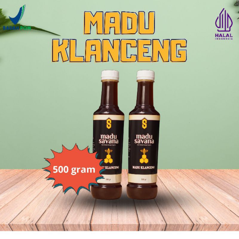 

madu savana klanceng/trigona alami BPOM