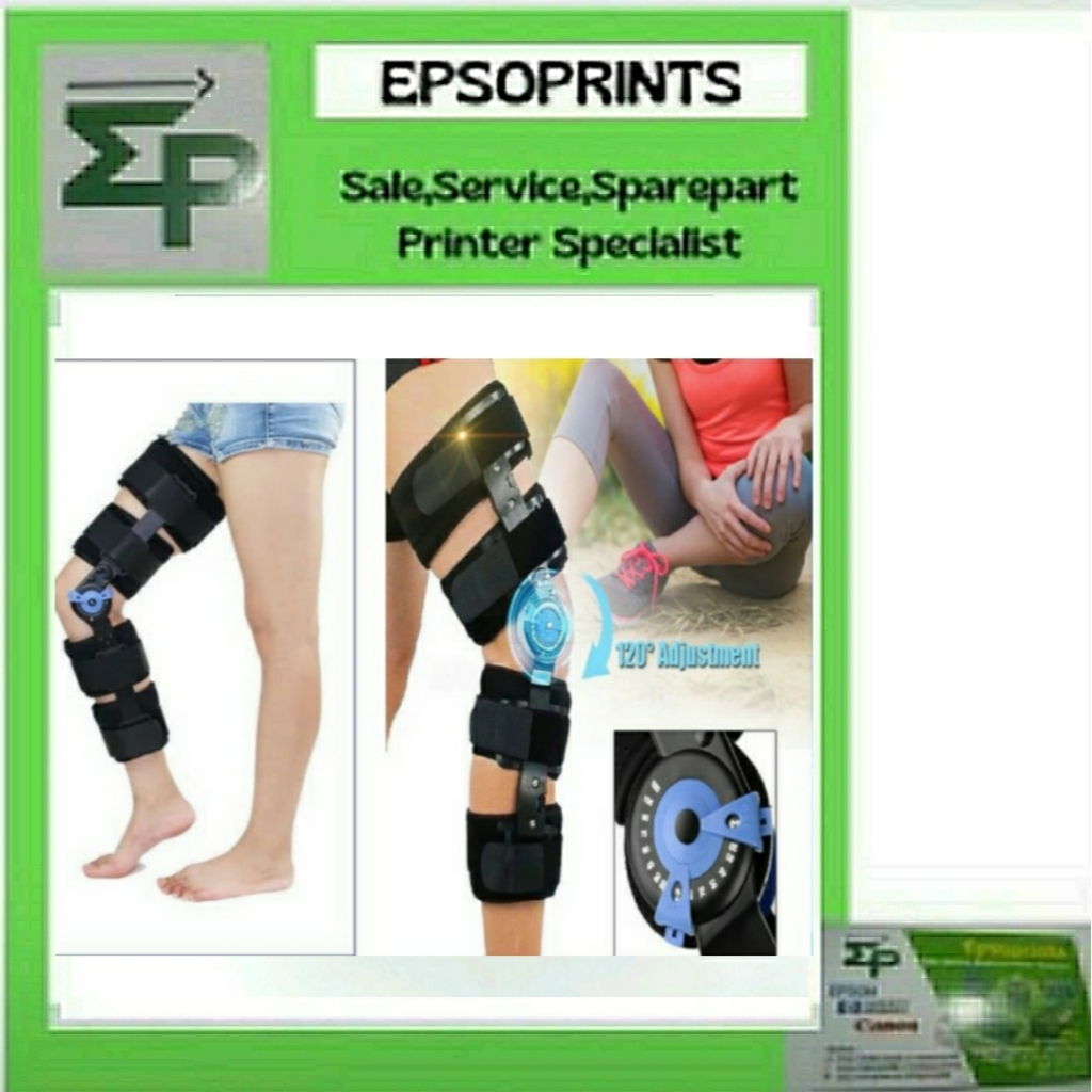 penyangga lutut terapi / knee brace support ACL PCL MCL OA
