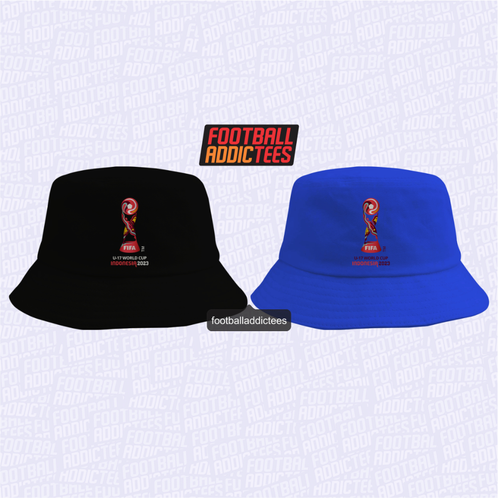 TOPI BUCKET HAT BOLA FIFA U 17 WORLD CUP INDONESIA 2023