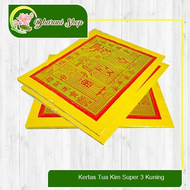 

Kertas Sembahyang Tua Kim Super 3 Kuning