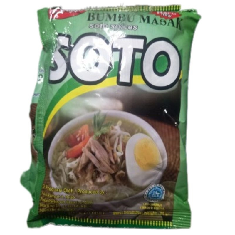 

Bumbu Soto A Rajab 50 gr