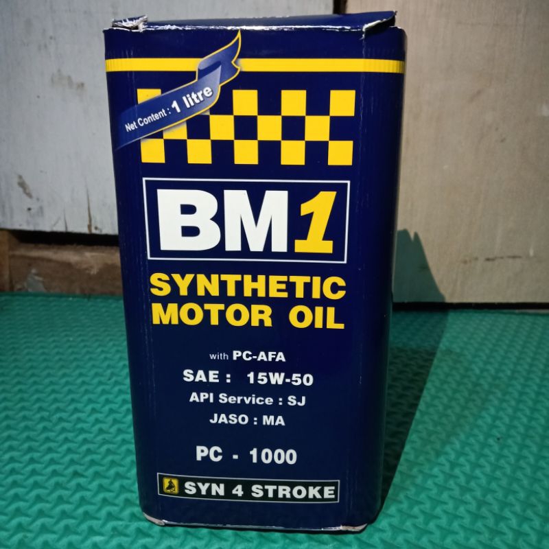oli BM1 1liter buat motor 4tak original