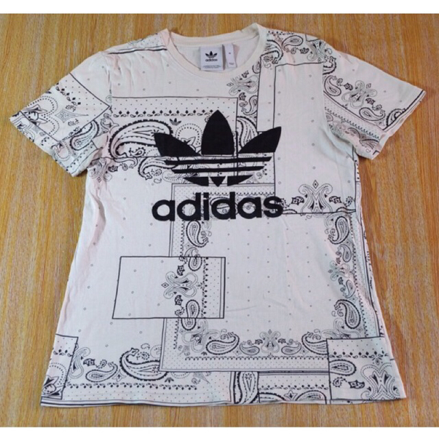 VINTAGE 90'S ADIDAS BANDANA TEE ORIGINAL
