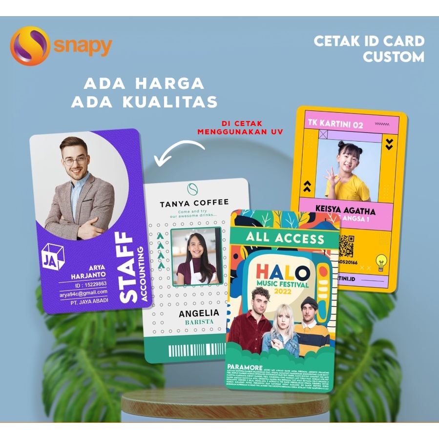 

Snapy - CETAK ID CARD KANTOR PEGAWAI PELAJAR MEMBER