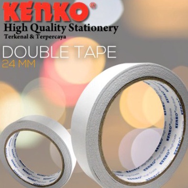 

Dijual Murah Double Tape KENKO 1 Inch (24mm) Blue Core High Grade