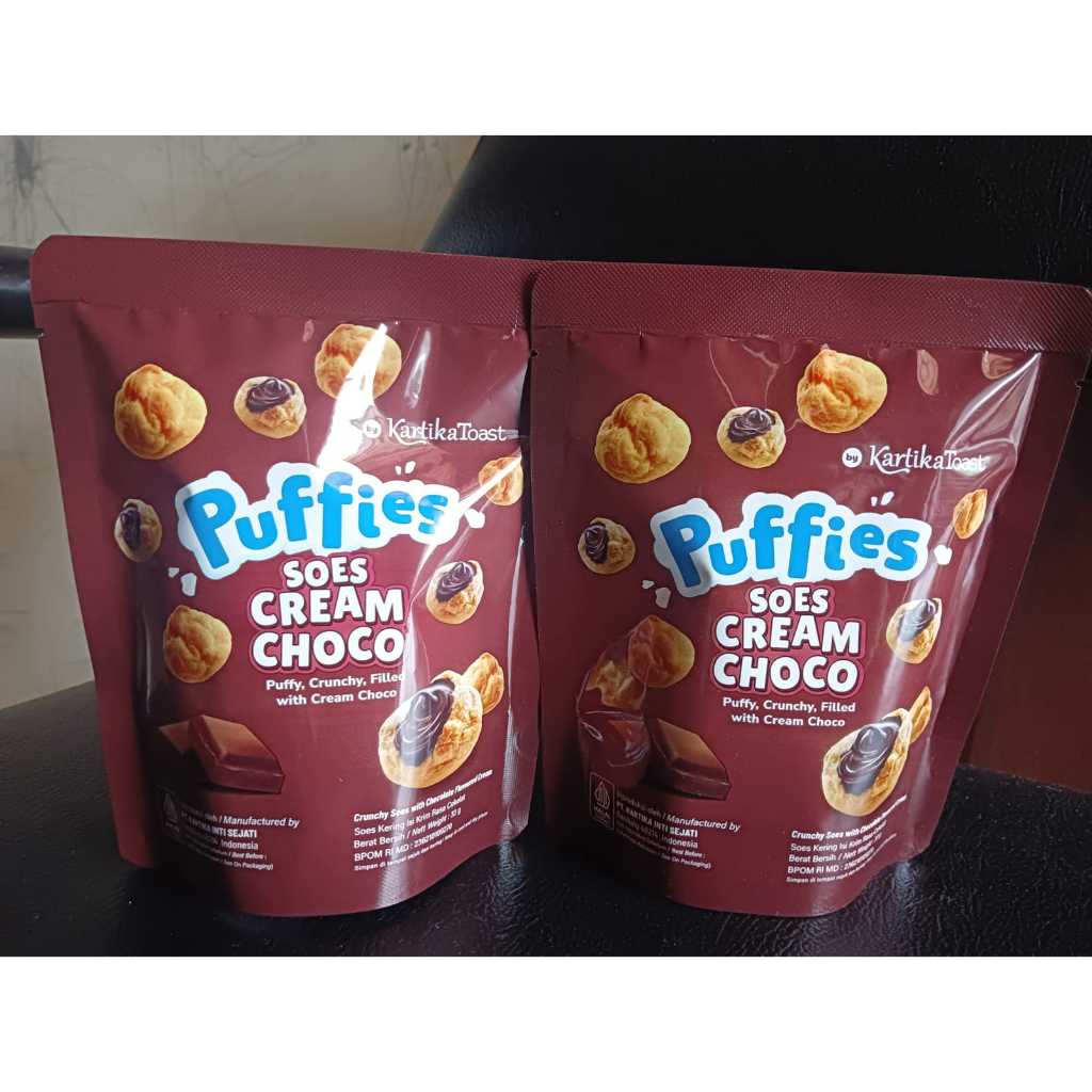 

Puffies Soes Cream Choco 72gr
