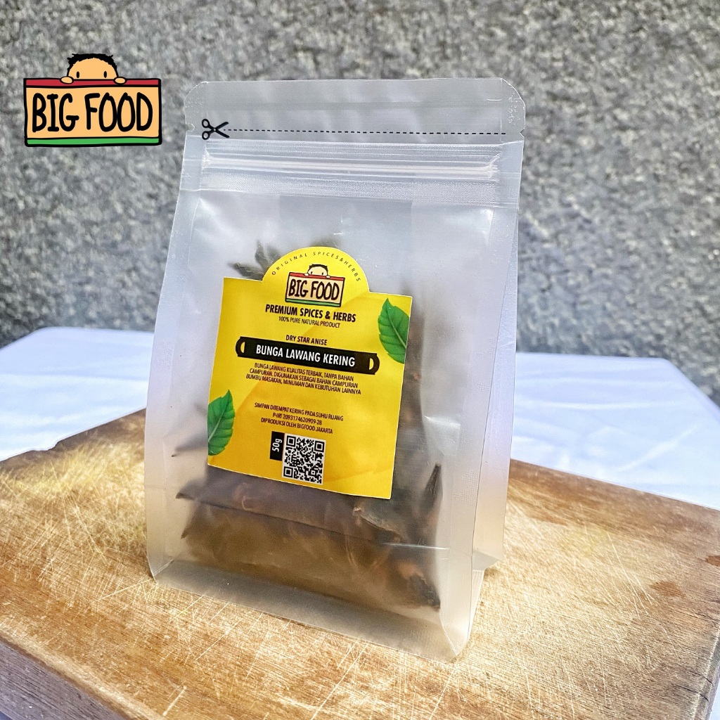 

Big Food Bunga Lawang Kering 50 gram