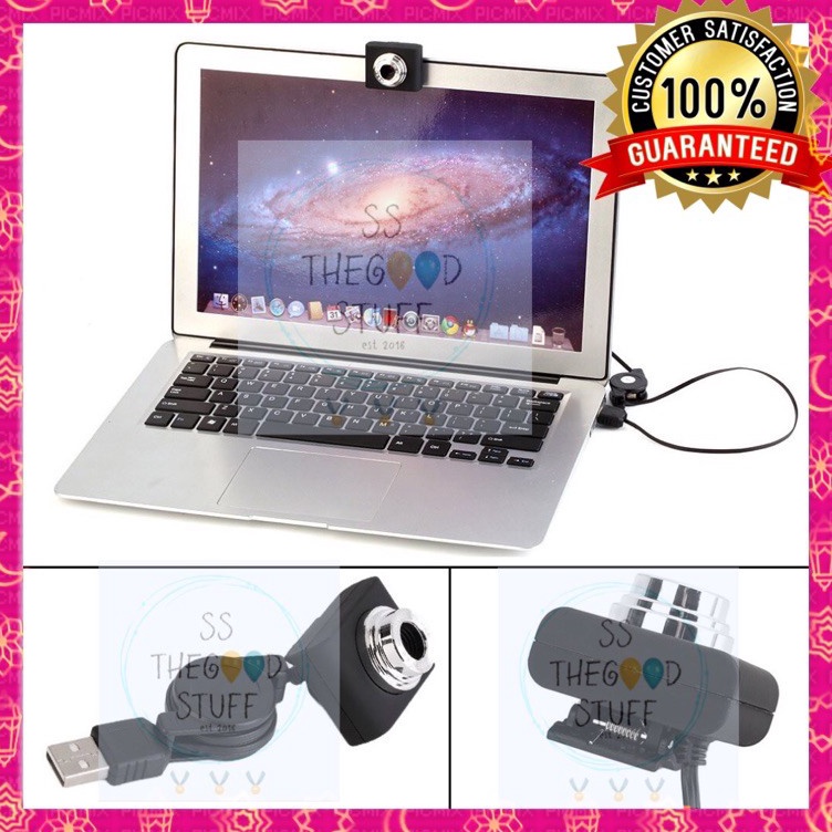 Big Sale Mini USB 2.0 PC Camera HD Webcam Web Cam For PC Laptop Computer Produk