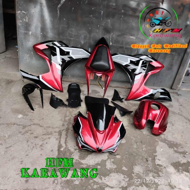 Full set Body Fairing R25 pnp di Vixion old, NVL,ANV, & Byson
