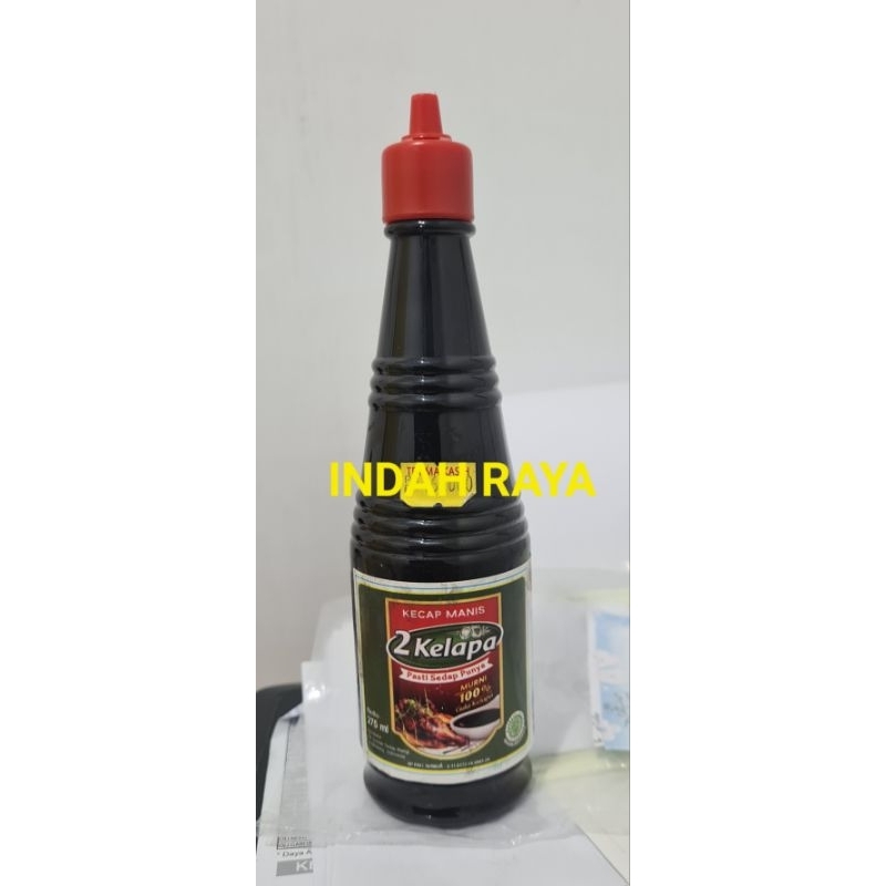 

KECAP MANIS 2 KELAPA 275ml botol