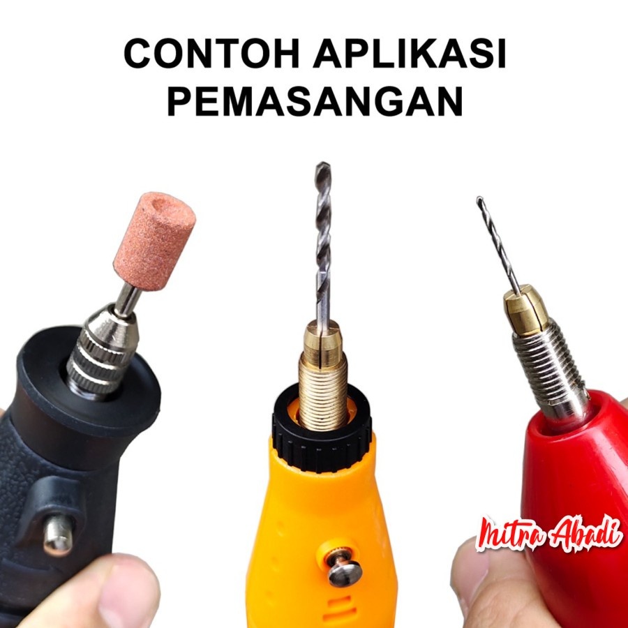 Tumblergrafik Kepala Bor Kecil Mesin Mini Grinder / Kepala Grinder
