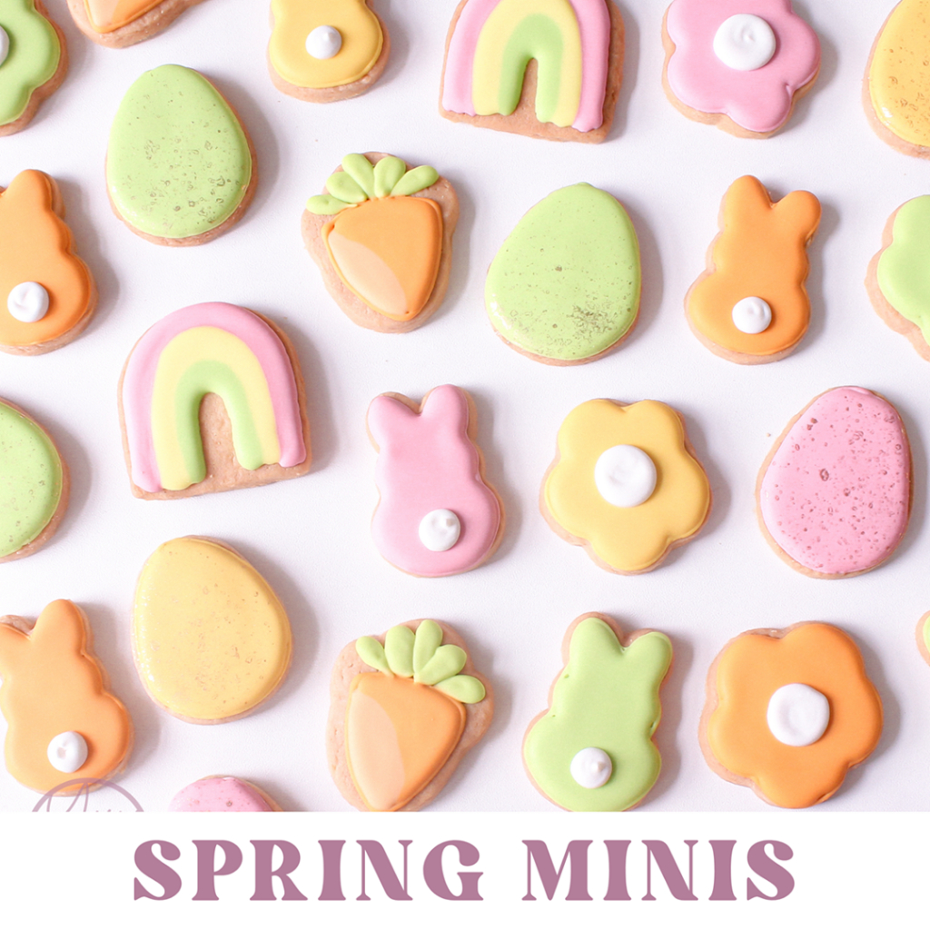 

Spring MINIS — Sugar Cookies / Decorated Cookies / Kukis Hias