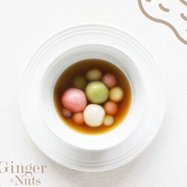 

☊✵ Frozen Ronde Campur/Ronde Jahe/Gula Merah/Cemilan Sehat Model Baru