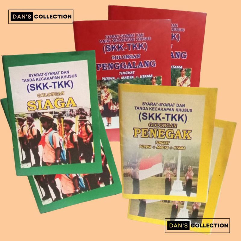 

Buku SKK TKK Siaga Penggalang Penegak (1biji)