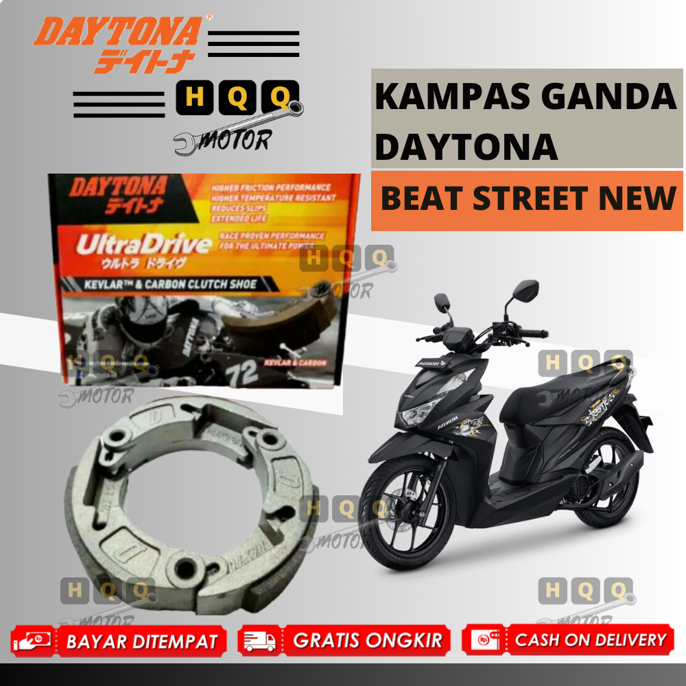 Kampas Ganda Daytona Beat Street New 2020 Original Racing 4637