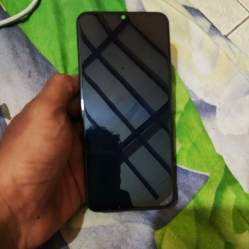 lcd samsung m31 ori copotan frame+ batre