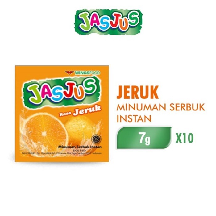 

Jasjus Orange 7Gr x 1 Sachet