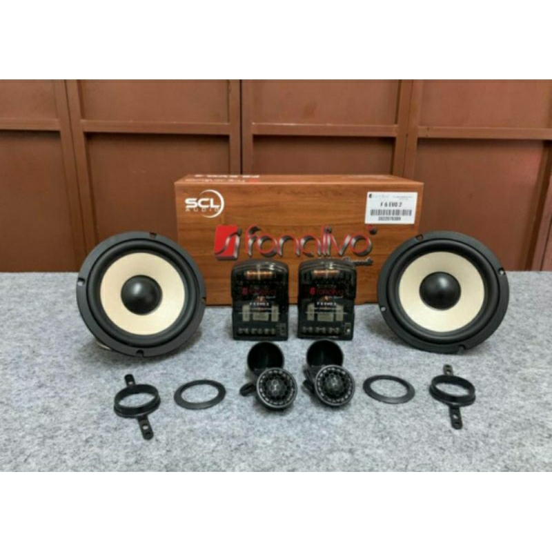 speaker 2 way Fonalivo F6 EVO-2 F6 EVO2 By VOX research original