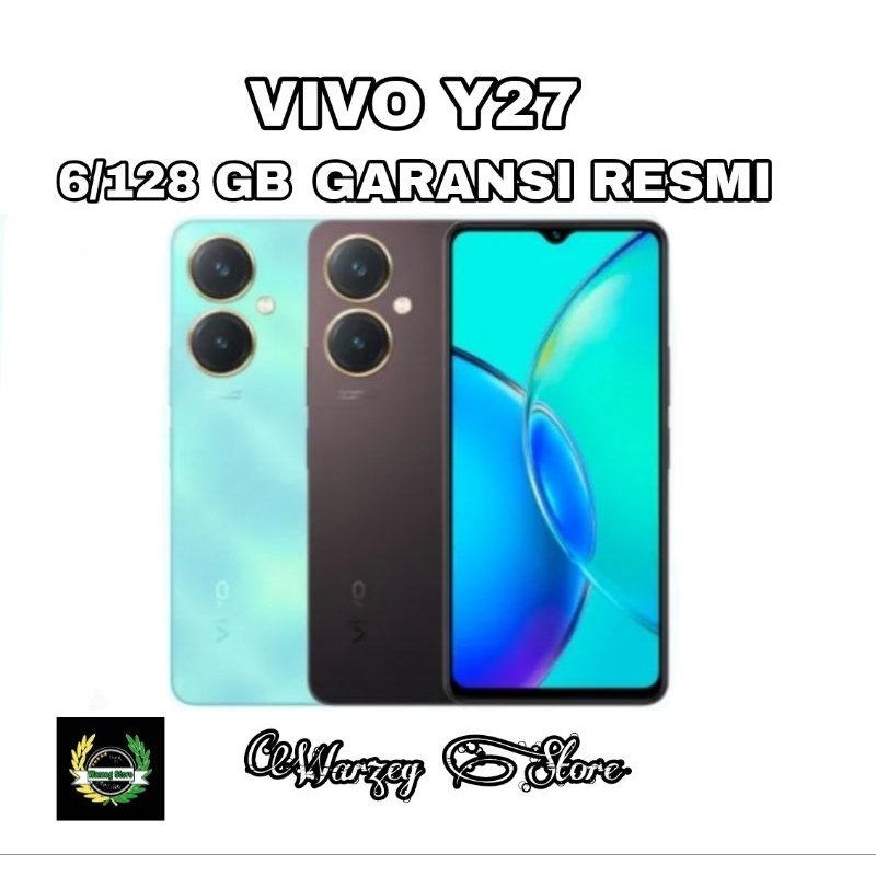 HP VIVO Y27 4G 6/128 GB - VIVO Y 27 4G RAM 6GB ROM 128GB GARANSI RESMI