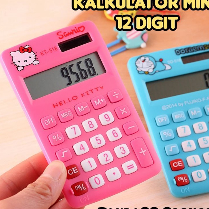 

Best Kalkulator Karakter 12 Digit Lucu Manis⭐ Panda99 ⭐