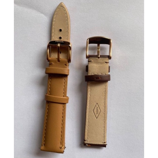 Model Terkini Tali Jam Fossil Wanita Strap Fossil Jacqueline Boyfriend 14mm 18mm ➧➣✩✸