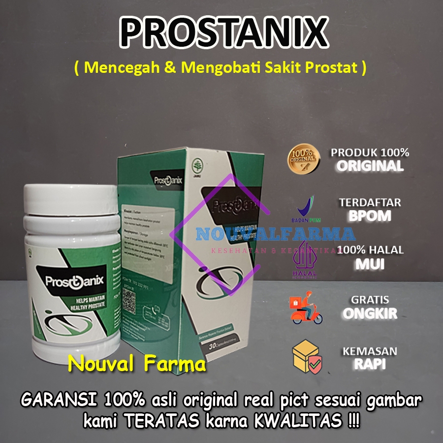 Prostanix Asli Original BPOM Obat Prostat Ampuh